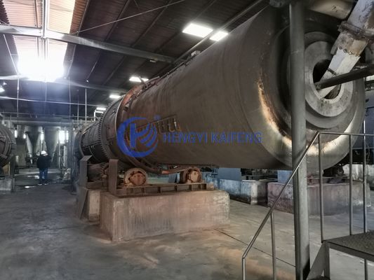 Βιομηχανικός περιστρεφόμενος φούρνος ενεργού άνθρακα για την παραγωγή ενεργού άνθρακα μεγάλου όγκου