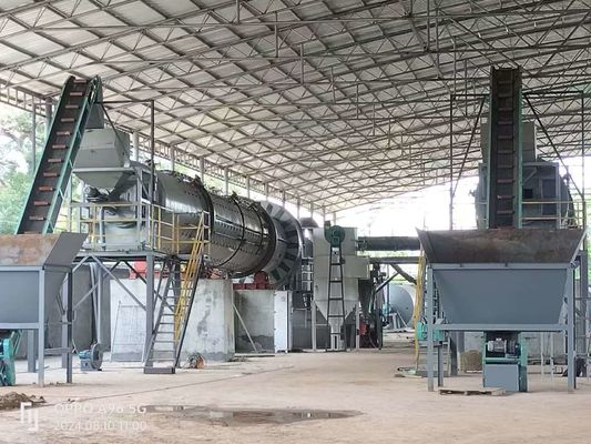 Εξοπλισμός ανθρακούχων ενεργού άνθρακα περιστροφικός κλιβάνης Plc έλεγχο για εξατομικευμένη παραγωγή